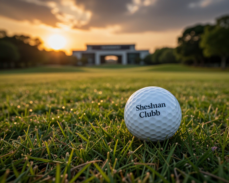 Cinematic Golf Green Scene