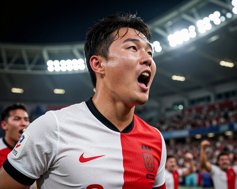 Victory Celebration in Stadium