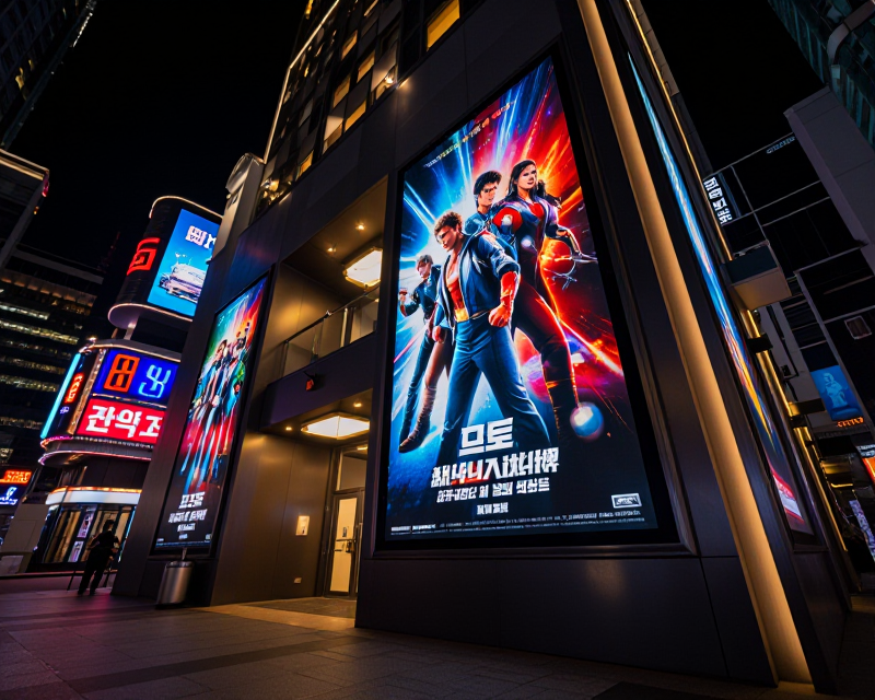 Cinematic Movie Theater Atmosphere