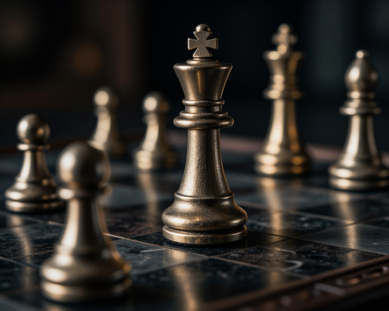 Strategic Chess Move