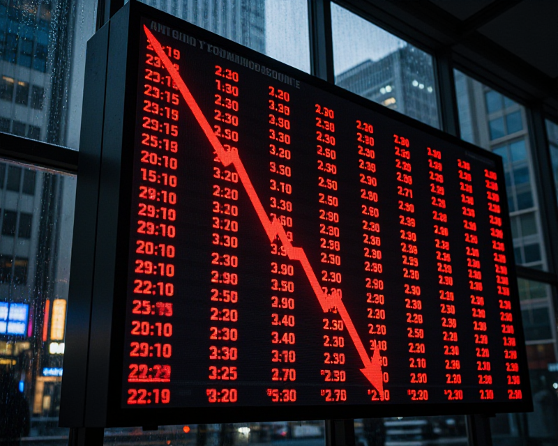 Semiconductor Market Crash Visual