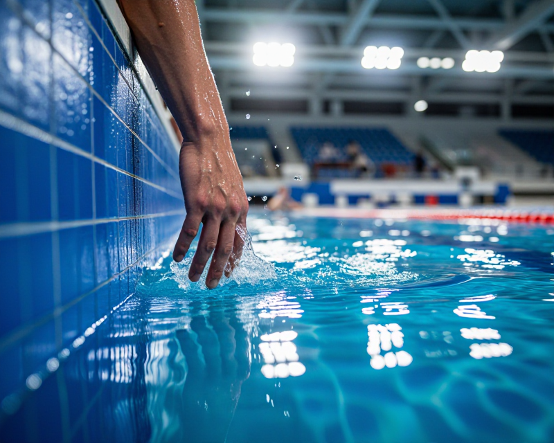 Cinematic Swimming Victory