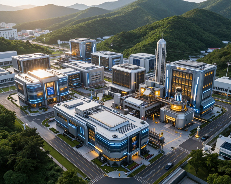 Futuristic Semiconductor Hub