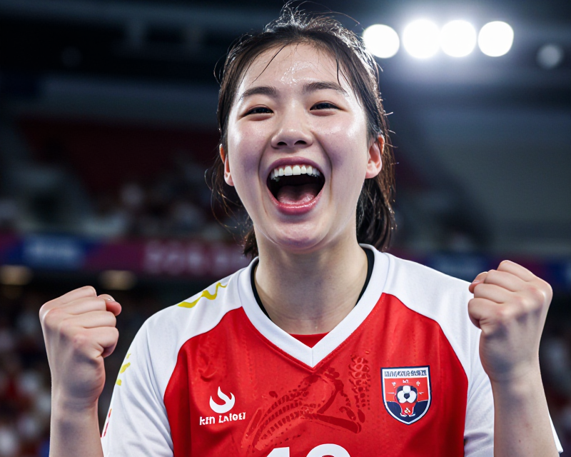 Triumphant Korean Handball Victory