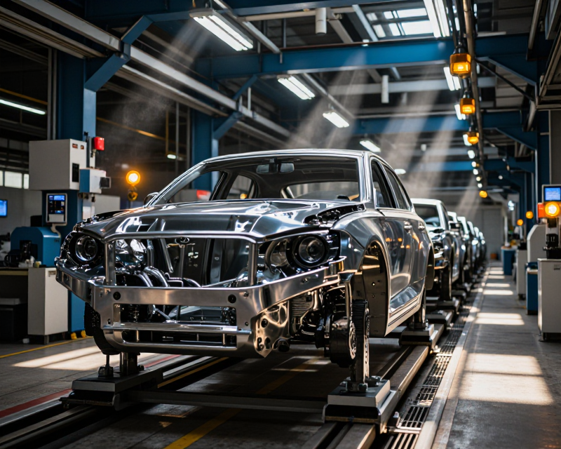 Hyundai Factory Industrial Atmosphere