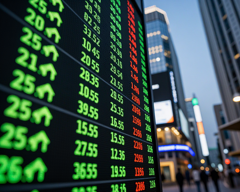 Rising Stock Market in Seoul