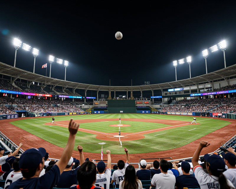 Baseball Victory Moment