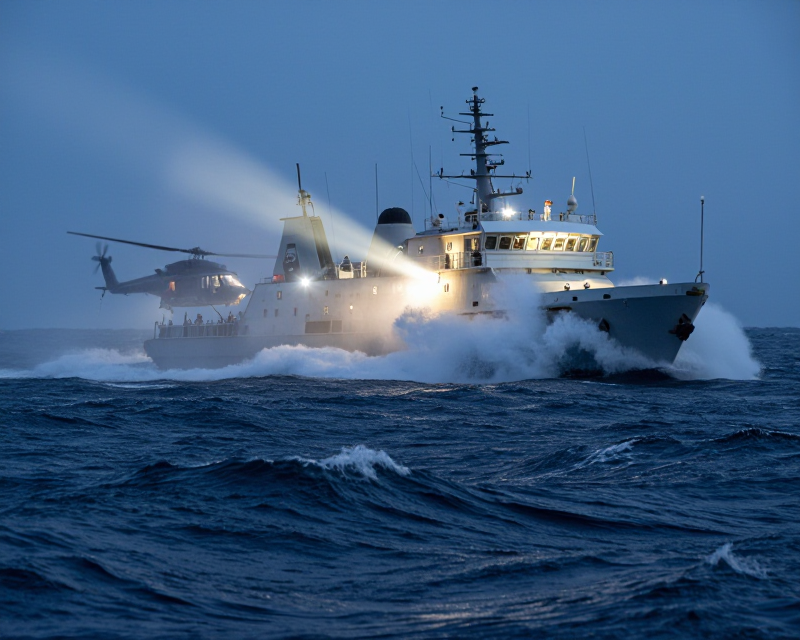 South China Sea Rescue Scene