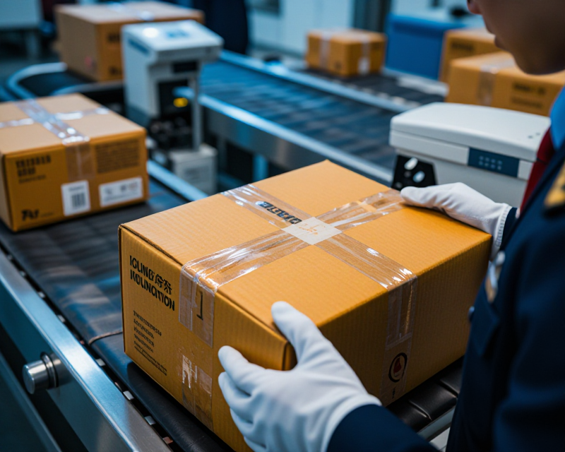 Customs Inspection Scene