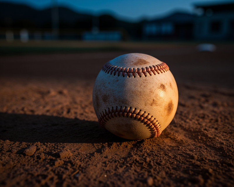 Symbolic Baseball Scene